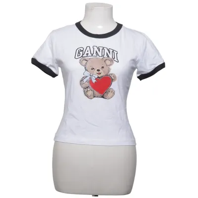 T-shirt (Vit, Svart, Flerfärgad) från Ganni