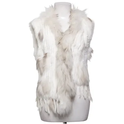 Gilet (Wit, Bruin) van Hollies Stockholm Leer