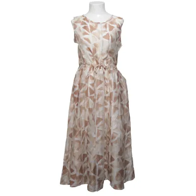 Maxikjole (Beige, Hvid, Brun) fra New Collection Bomuld, Polyester, Tencel