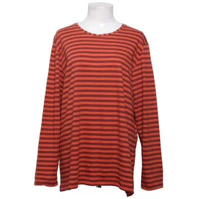 Long sleeve T-shirt (Orange, Brown) from Gudrun Sjödén Organic cotton