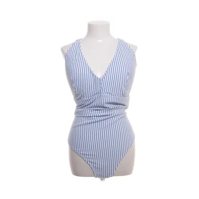 Badpak (Blauw, Wit) van XLNT by KappAhl Elastaan, Polyamide, Polyester