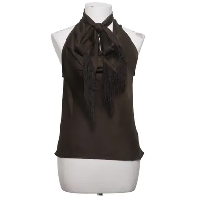 Haltertop (Bruin) van Zara Polyester
