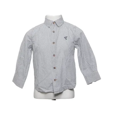 Shirt (White, Blue, Brown) from RJR. John Rocha Cotton