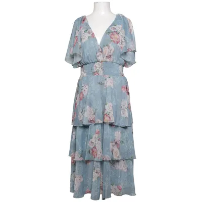Långklänning (Blå, Flerfärgad) från Goddiva Polyester