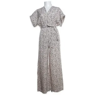 Byxdress (Svart, Beige, Flerfärgad) från Pronto Moda Elastan, Polyester