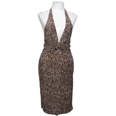 Robe dos-nu (Beige, Noir, Marron) de Jennifer Taylor Élasthane, Polyester