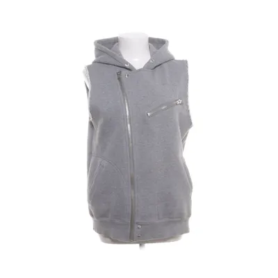 Biker gilet (Grijs) van Burning Palmo Katoen, Polyester