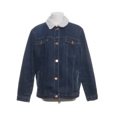 Foret Jeansjakke (Blå) fra Cubus Bomuld, Polyester
