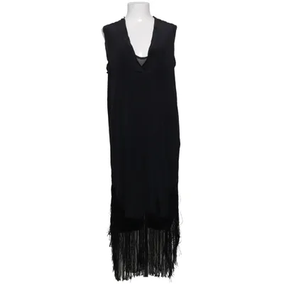 Maxi jurk (Zwart) van By Malene Birger Zijde, Viscose
