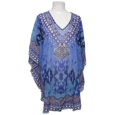 Kaftan (Blå, Flerfärgad) från Cindrela Polyester