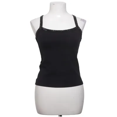 Linne (Svart) från Massimo Dutti Woman Bomull, Elastan