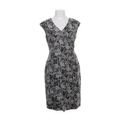 Dress (Black, White, Gray) from Singh Madan Cotton, Metallic fiber, Polyester