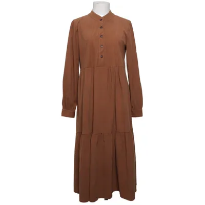 Klänning (Brun) från Drys Elastan, Polyester