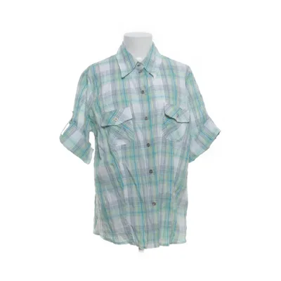 Short sleeve shirt (Green, Multicolored) from AWG Mode Center Cotton, Elastane, Polyester