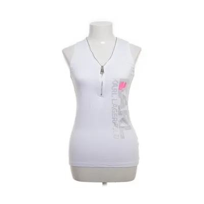 Tanktop (Wit) van Karl Lagerfeld Katoen