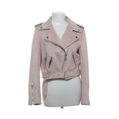 Bikerjacka (Rosa) från Zara Basic Outerwear Elastan, Polyester