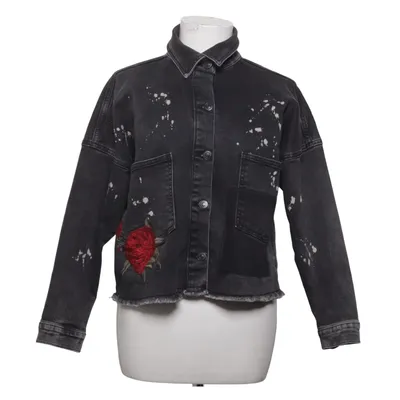 Jeansjacke (Grau, Mehrfarbig) von DeFacto Baumwolle, Elasthan