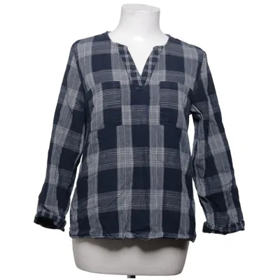 Blouse (Blauw, Wit) van ESPRIT Organic Katoen