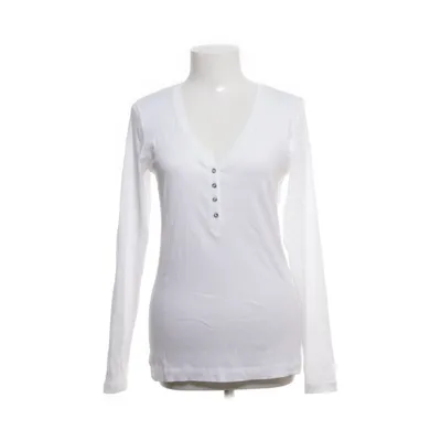 Henley shirt (White) from H&M Basic Cotton, Elastane