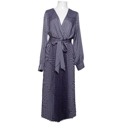 Robe portefeuille (Violet, Noir) de C&A Polyester
