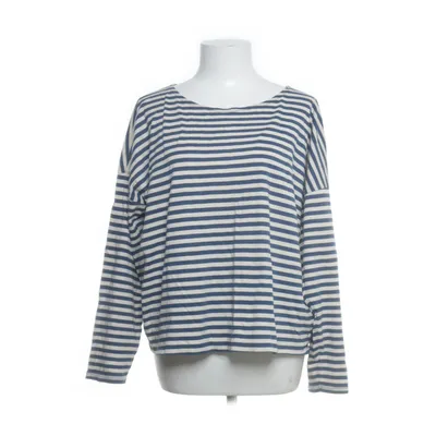 Långärmad t-shirt (Blå, Beige) från Dedicated Bomull