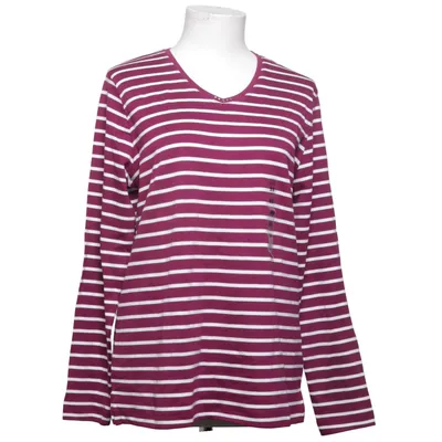 Långärmad t-shirt (Lila, Vit) från Designers Bomull