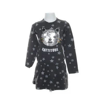 Klänning (Grå) från Kids World Elastan, Polyester