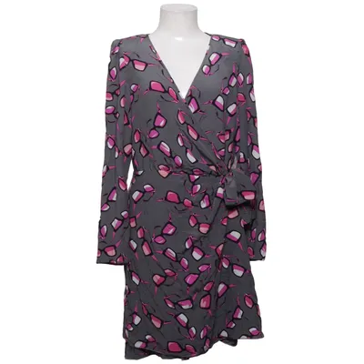 Omlottklänning (Grå, Rosa, Svart) från Emporio Armani Polyester, Silke