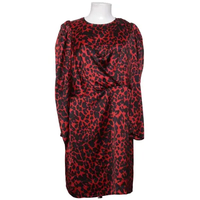 Klänning (Röd, Svart) från George Polyester