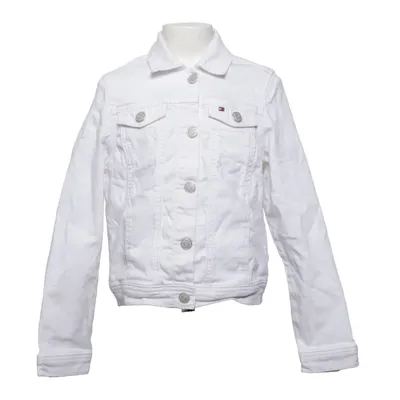 Denimjakke (Hvid) fra Tommy Hilfiger Bomuld, Elastan