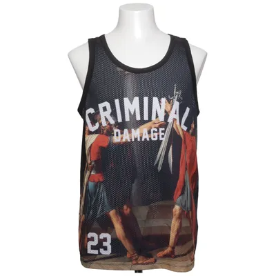 Basketball shirt (Black, Multicolored) from Criminal Damage
