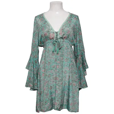 Tunic (Green, Multicolored) from Contro Corrente Polyester, Viscose