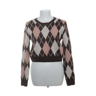 Tröja (Brun, Rosa, Vit) från Romwe Polyester