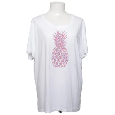 T-shirt (Blanc, Multicolore) de Pernilla Wahlgren Modal, Polyester