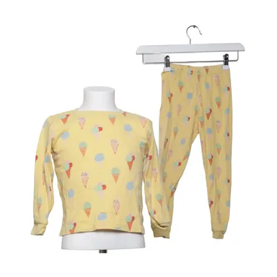 Pyjamasz (Gul, Flerfarvet) fra Åhléns Kids Økologisk bomuld