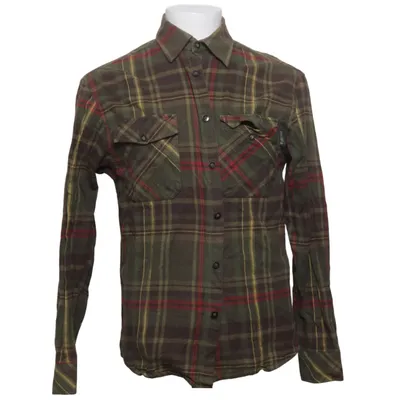 Flannel shirt (Green, Multicolored) from Falcon Cotton