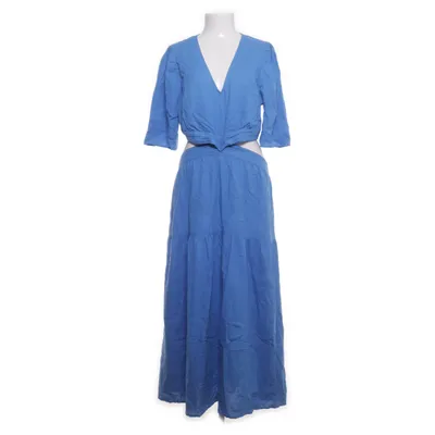 Jurk (Blauw) van Lindex Linnen, Viscose