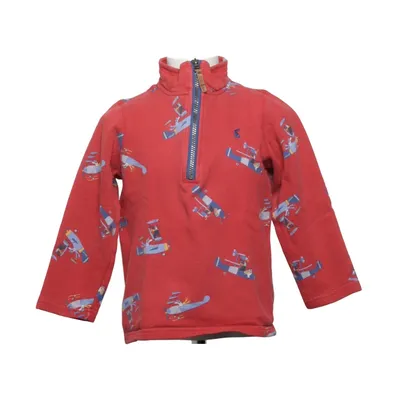Sweatshirt (Rouge, Multicolore) de Joules Coton, Polyester