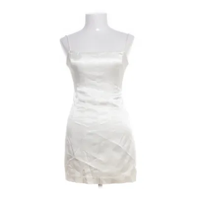 Cocktail dress (White) from Zara Viscose, Elastane