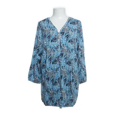 Klänning (Blå, Flerfärgad) från Zhenzi Elastan, Viskos