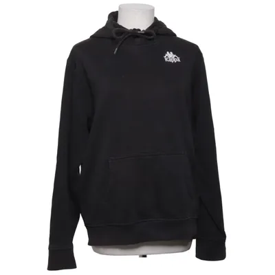 Sweat à capuche (Noir) de Kappa Coton, Polyester