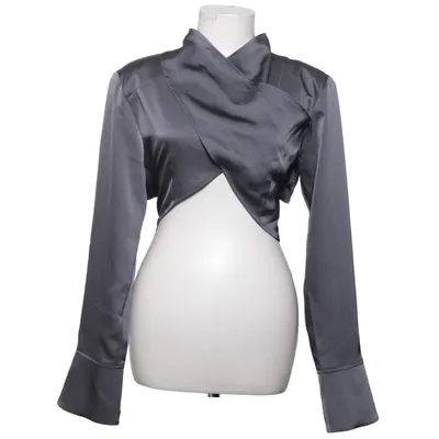 Wrap blouse (Gray) from Chloé Schuterman Polyester