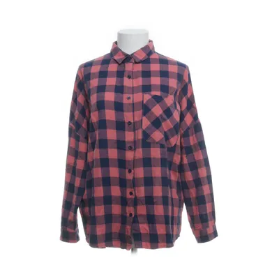 Flannel skjorte (Pink, Blå) fra Sisters Point Bomuld