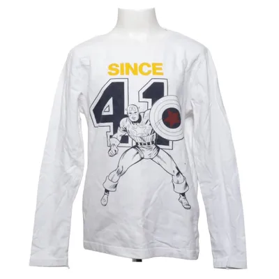 Långärmad t-shirt (Vit) från Marvel Comics Bomull