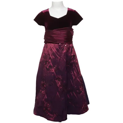 Kjole (Lilla) fra Bonnie Jean Nylon, Polyester