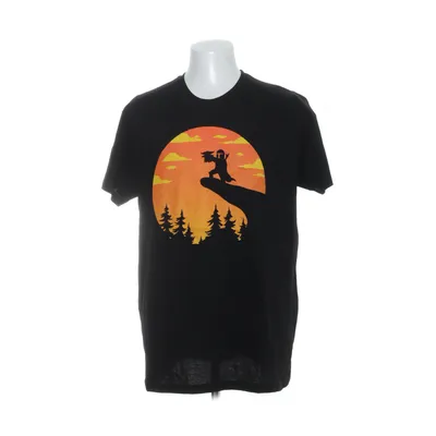 T-shirt (Svart, Orange) från Elbenwald Bomull