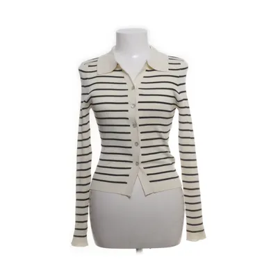 Cardigan (Beige, Sort) fra Shein Viscose
