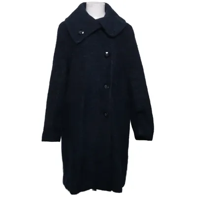 Kappa (Blå) från Manuela Conti Alpackaull, Mohair, Polyamid, Viskos