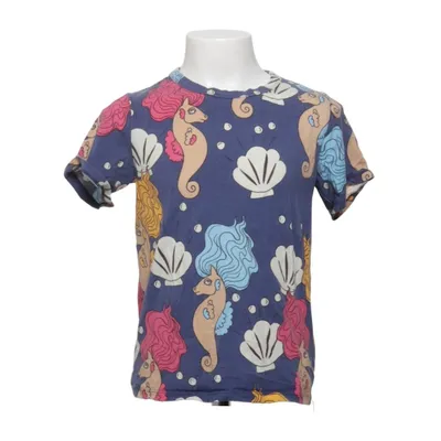 T-shirt (Blue, Multicolored) from Mini Rodini Elastane, Tencel
