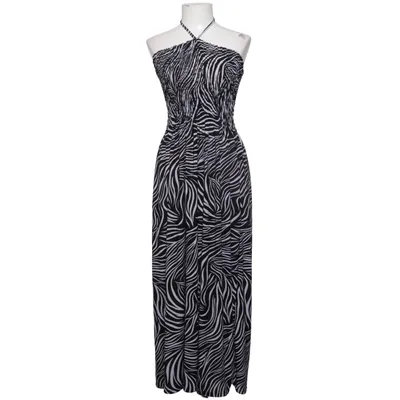 Maxi dress (Black, White) from Tridagna Cotton, Modal